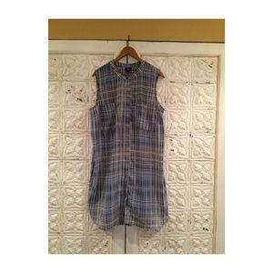 Mossimo  Sleeveless Plaid Dress